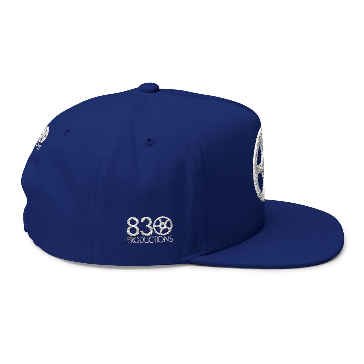 830 Flat Bill Patch Hat alternate angle